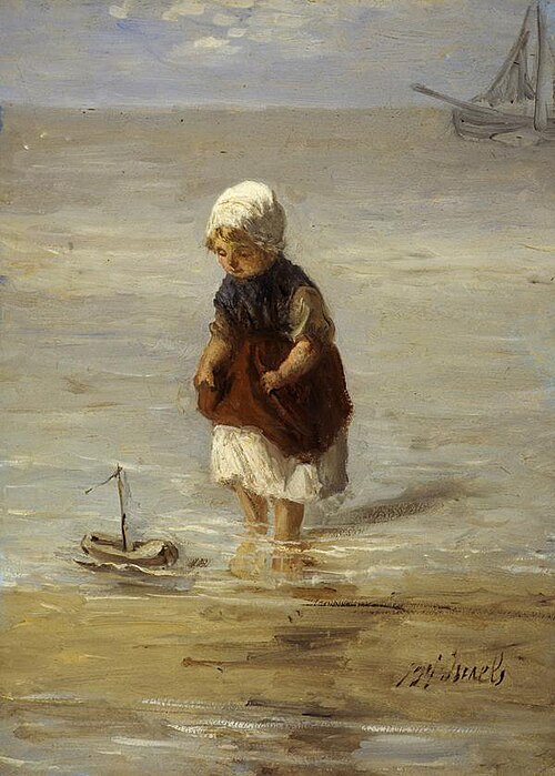A Sea Urchin, 1880, Jozef Israëls