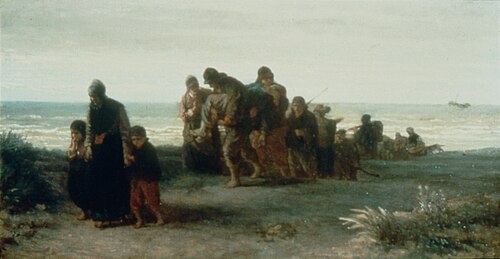 Shipwreck, , Jozef Israëls