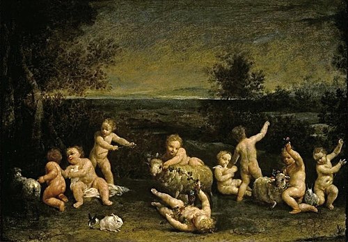 Cupids Frollicking, 1700, Giuseppe Maria Crespi