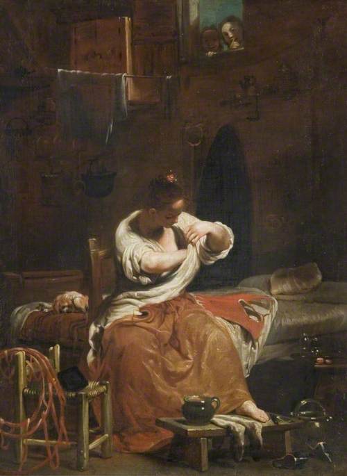 The Flea, , Giuseppe Maria Crespi