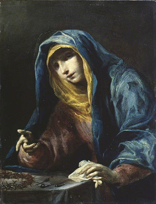 Virgin with the Instruments of the Passion, 1730, Giuseppe Maria Crespi