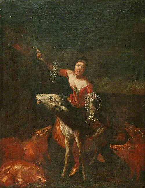 A Singer with a Donkey, 1737, Giuseppe Maria Crespi