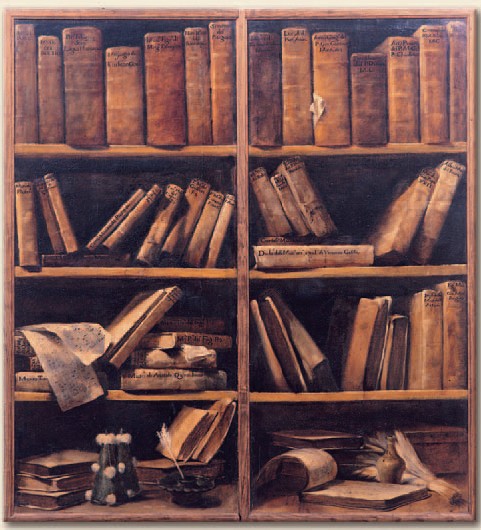 Дві бібліотеки (картина), 1725, Giuseppe Maria Crespi