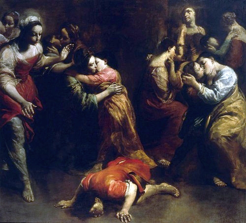 Brutus embrasse la terre., 1725, Giuseppe Maria Crespi