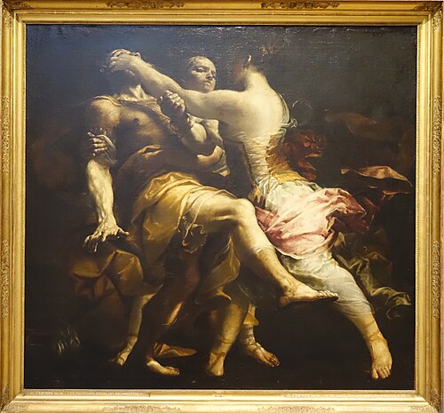 Hécube aveuglant Polymestor, 1750, Giuseppe Maria Crespi