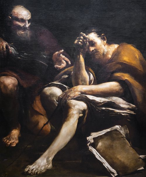 Démocrite et Héraclite, 1730, Giuseppe Maria Crespi