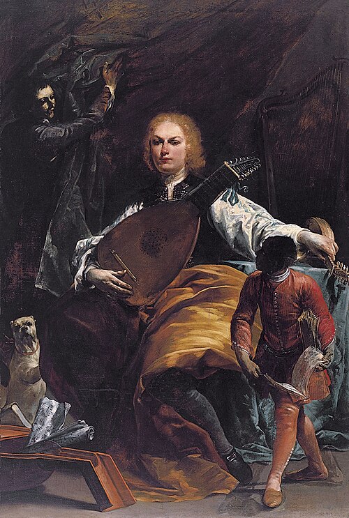 Portrait of Count Fulvio Grati, 1720, Giuseppe Maria Crespi