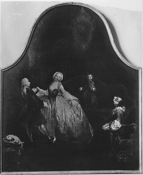 Die Tanzstunde, 1706, Giuseppe Maria Crespi