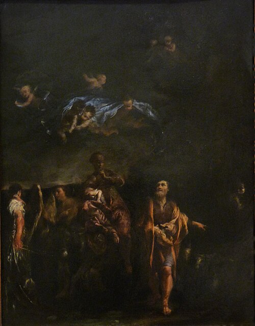 The Flight into Egypt, 1800, Giuseppe Maria Crespi