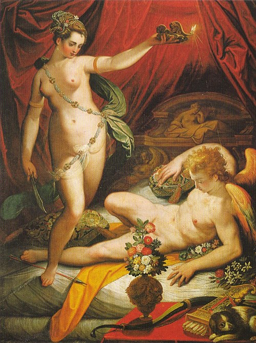 Amour et Psyché, 1589, Jacopo Zucchi