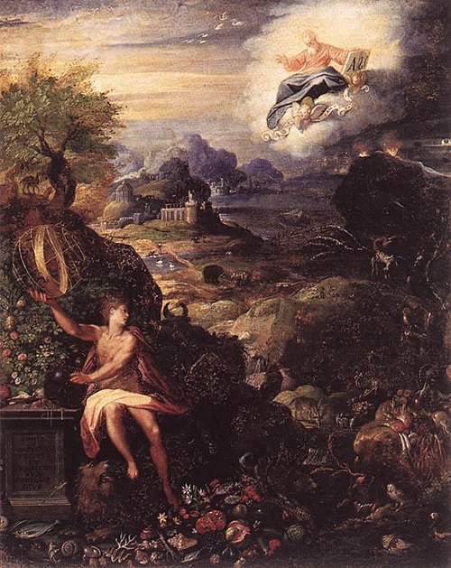 Allegory of the Creation, 1585, Jacopo Zucchi