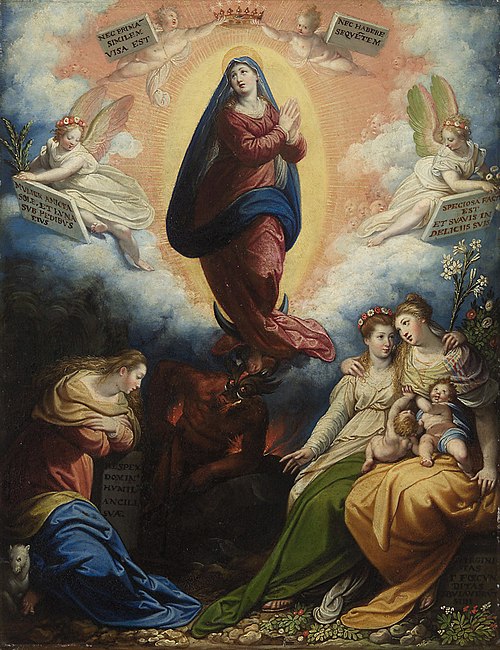 Immaculata, 1587, Jacopo Zucchi