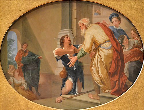 Le Retour du fils prodigue, 1701, Domenico Maria Viani