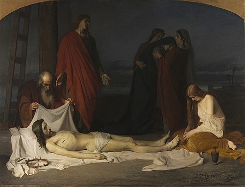 The Descent from the Cross, 1864, Domingo Valdivieso y Henarejos