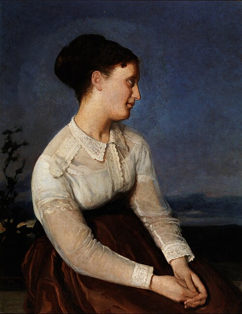 La ausencia, 1868, Domingo Valdivieso y Henarejos