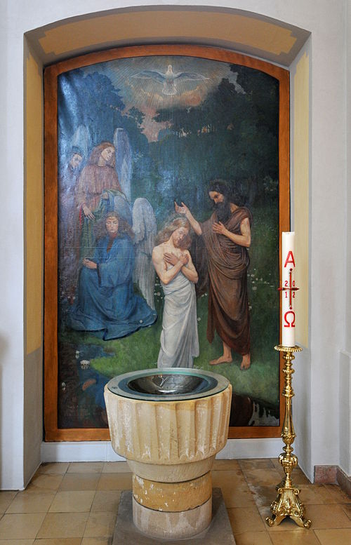 Baptism of Christ, 1900, Dominique Lang