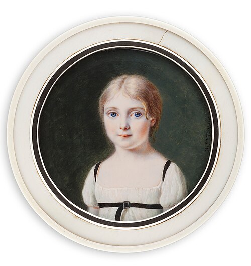 Portrait d'une fille, 1810, Césarine Davin-Mirvault