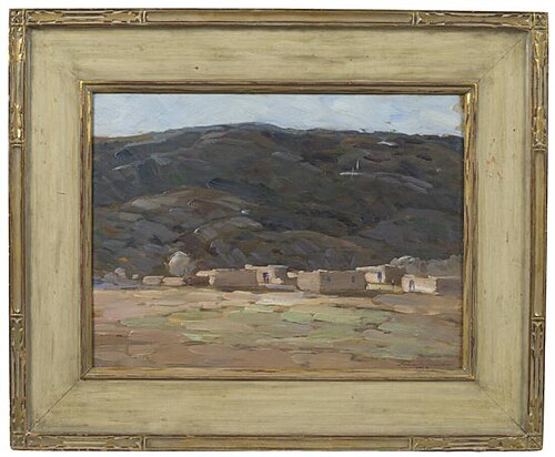 Black Mesa, Alcalde, New Mexico, 1928, Francis Newton