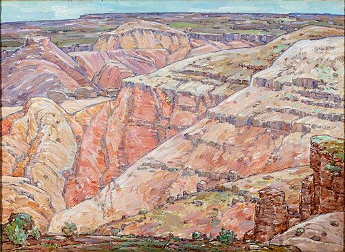 In the Painted Desert, No. 3, 1935, Francis Newton