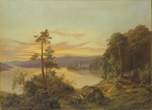 View of Ulriksdal, 1868, Charles XV de Suède
