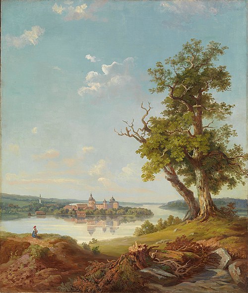 The Castle Gripsholm, 1862, Charles XV de Suède