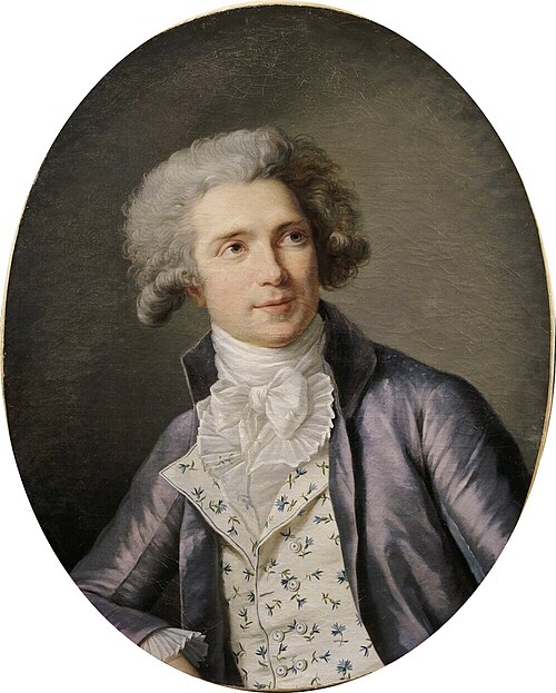 Portrait de François-Guillaume Ménageot, 1785, Marie-Victoire Lemoine