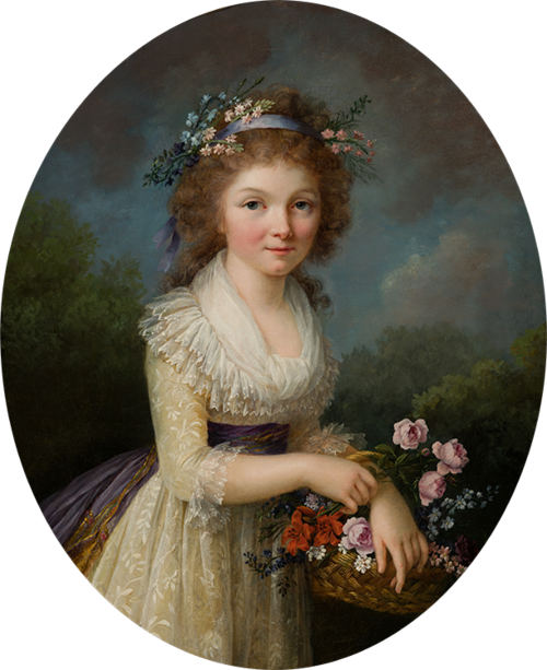Portrait of a Young Girl, 1790, Marie-Victoire Lemoine
