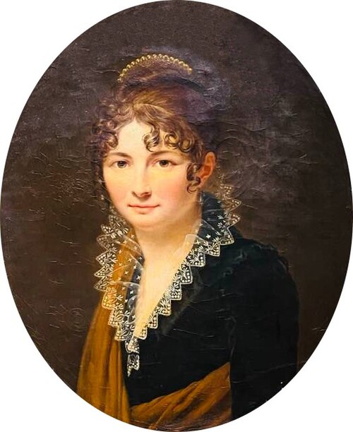 Portrait de femme au peigne, 1810, Marie-Victoire Lemoine