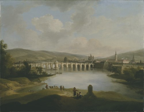 View of a Town, , Gustav III of Sweden