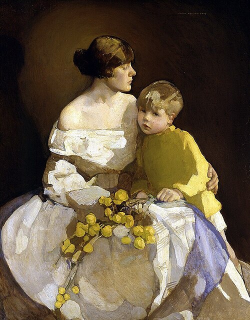 Little Brother, 1920, Norah Neilson Gray