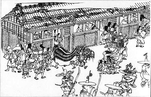 Nenjū gyōji emaki, 1200, Tokiwa Mitsunaga
