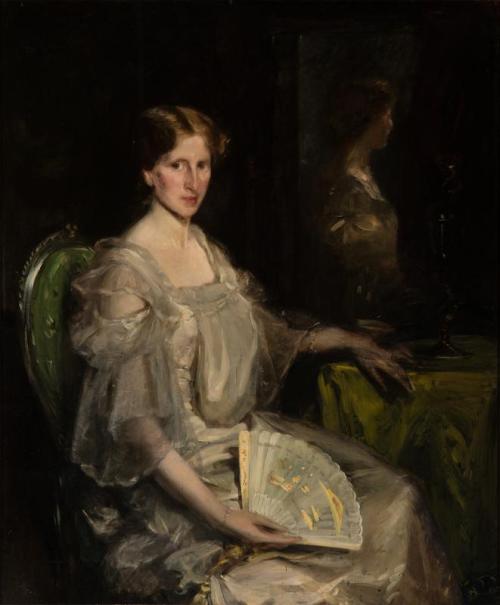 The Ivory Fan, 1906, Douglas Strachan