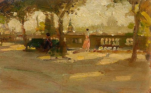 View from Pincia, 1908, Douglas Strachan