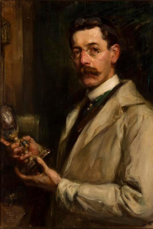 James Cromar Watt, LLD, 1909, Douglas Strachan