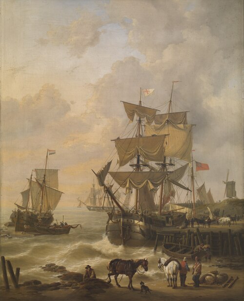 Rising Tide, 1839, Charles-Louis Verboeckhoven