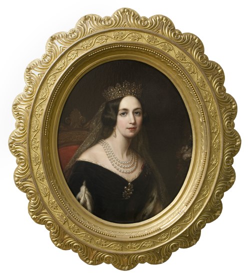 Josefina (1807-1876), princess of Leuchtenberg, queen of Sweden and Norway, married to Oskar I of Sw, 1860, Sophie Albertine Adlersparre