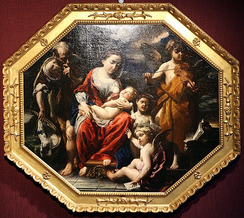 La Sainte Famille, , Antonio Gherardi