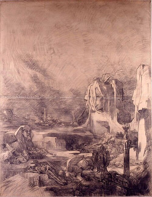 Esquisse pour la Fin des religions, 1904, Henri-Léopold Lévy