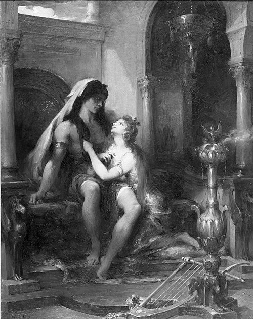 Samson and Delilah (Samson et Dalila), 1899, Henri-Léopold Lévy