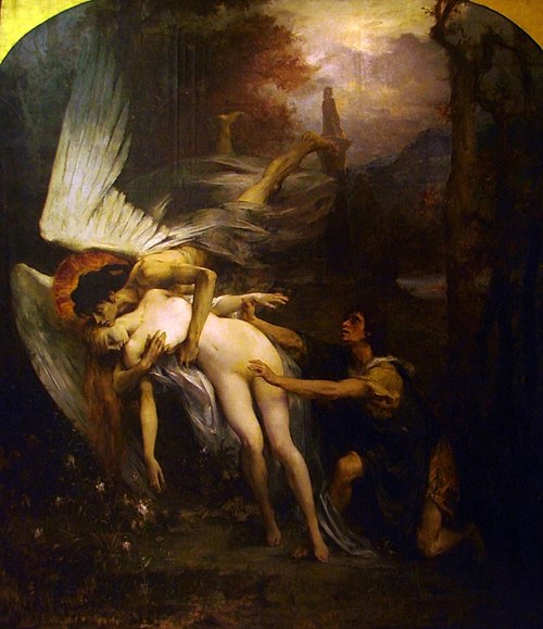Jeune fille et la Mort, 1900, Henri-Léopold Lévy