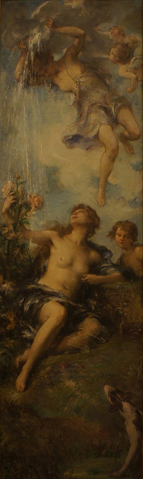 La nymphe Nébula, 1876, Henri-Léopold Lévy