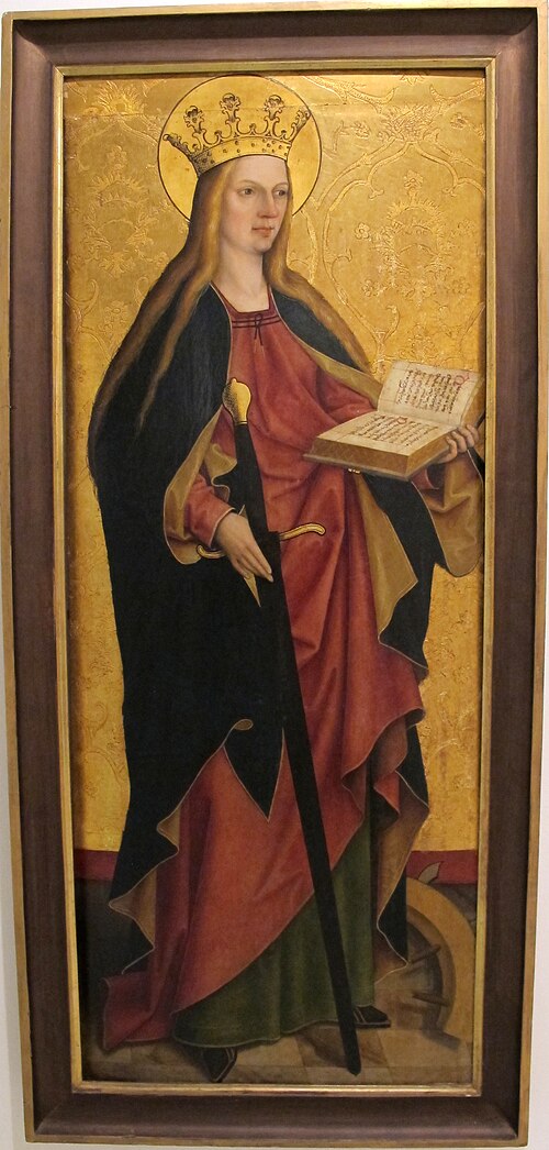 s. caterina d'alessandria, , Bartholomäus Zeitblom