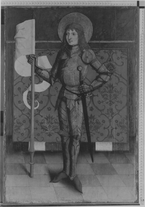 Unbekannter Ritterheiliger (WAF 1208), , Bartholomäus Zeitblom
