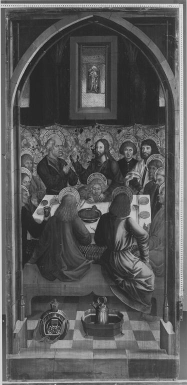 Fronleichnamsaltar: Das Letzte Abendmahl, 1502, Bartholomäus Zeitblom