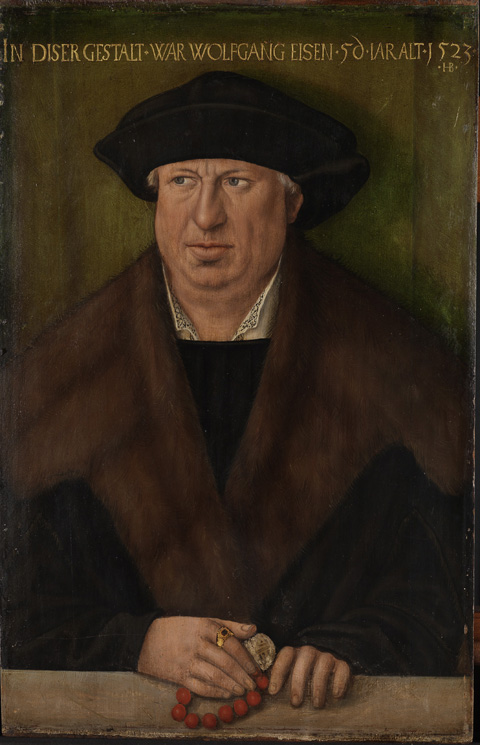 Bildnis des Wolfgang Eisen, 1523, Hans Brosamer