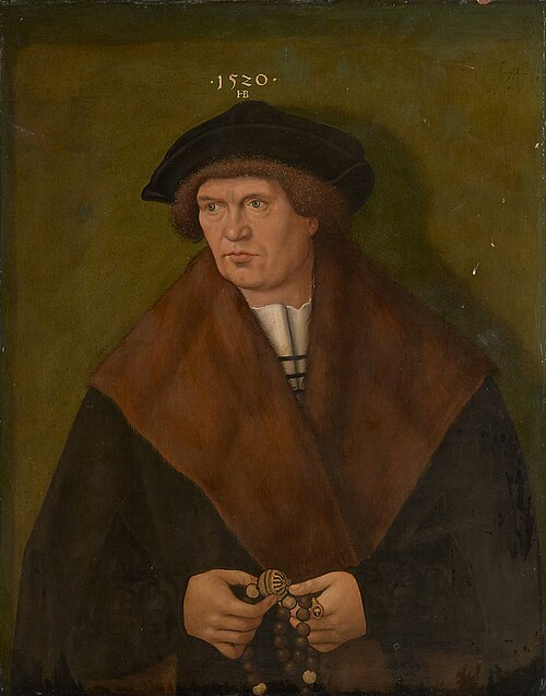 The Nuremberg dressmaker Hans Pirkel the Younger, 1520, Hans Brosamer