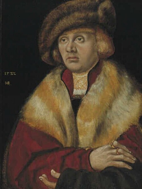 Portrait d'un homme, 1522, Hans Brosamer