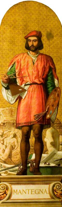 Mantegna (c.1431–1506) (design for a mosaic in the Victoria and Albert Museum), , Edward Henry Wehnert