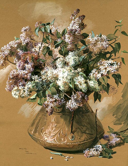Lilacs, 1891, Elizabeth Nourse