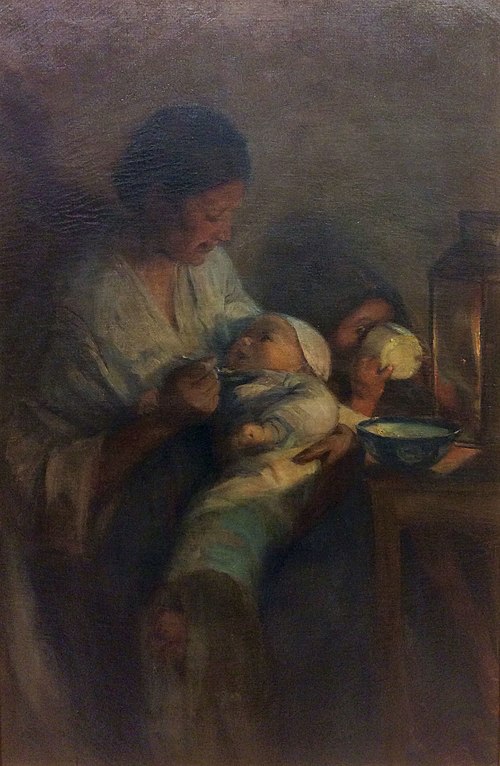 Le Goûter, 1893, Elizabeth Nourse